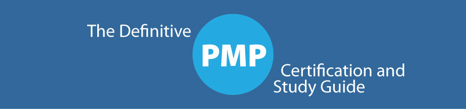 graphic showing the title of the page - the definitive pmp certification study guide