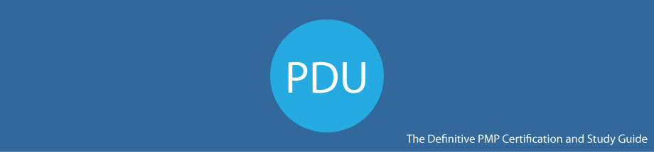 graphic showing the title of the page: pmp pdu requirements